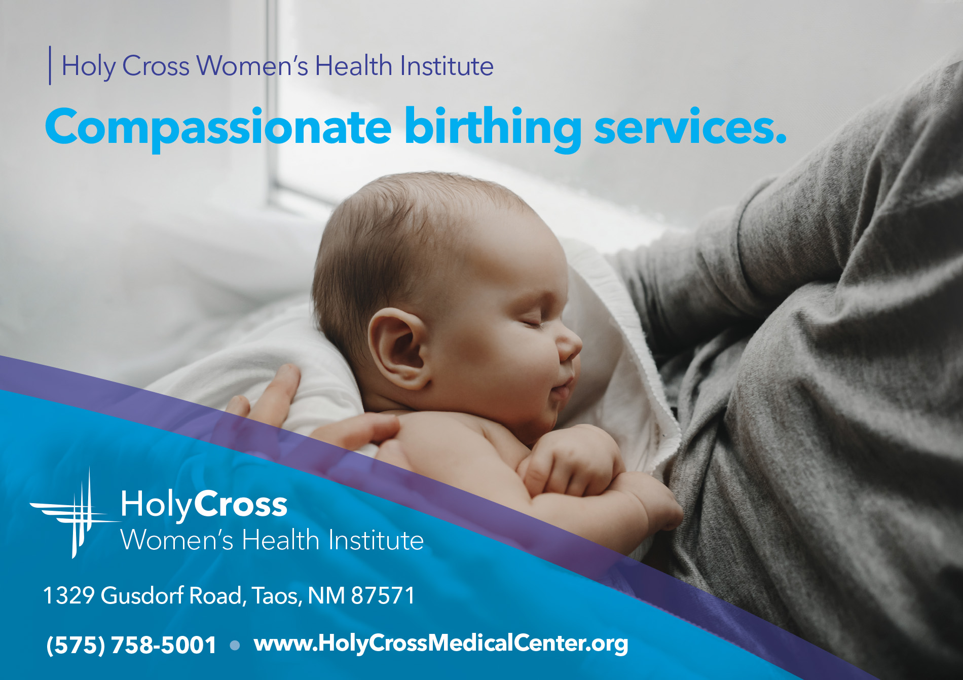 Holy Cross Women’s Health Institute Extends Prenatal Services to Questa